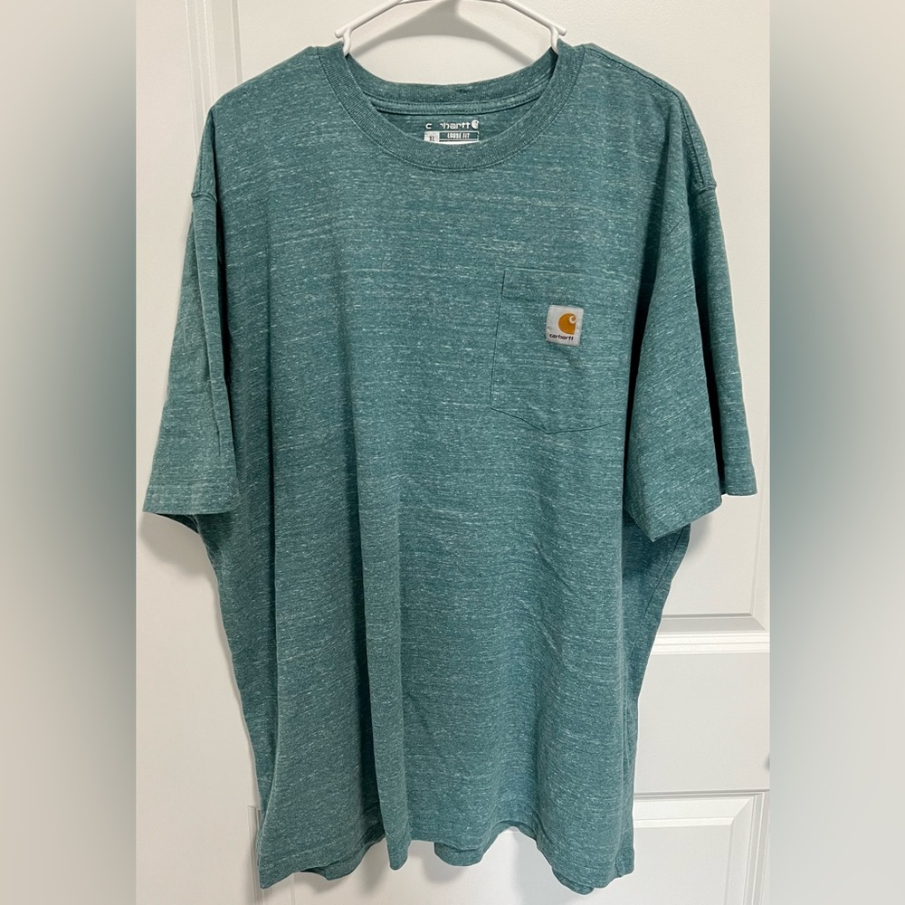 Carhartt men’s teal loose fit T-shirt size XL